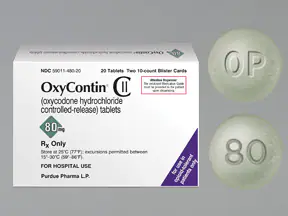 Oxycontin 80mg